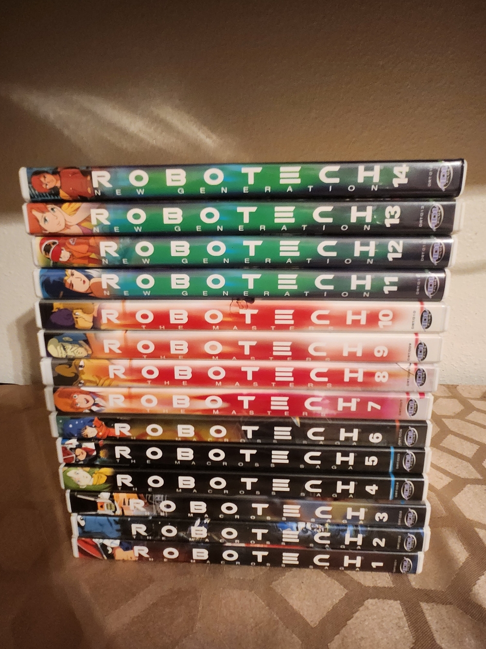 Complete Anime DVD Collection - Multi-Color Spines - Picture 2 of 2